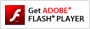 Get Adobe FLASH PLAYER