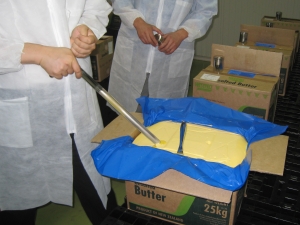 バターの品質検査