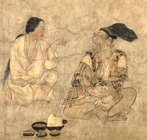 歯の揺らぐ男 (病草紙 京都国立博物館所蔵)