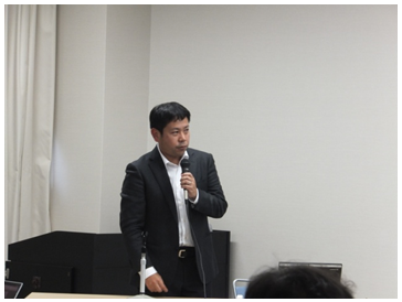 平良助教による講演の様子