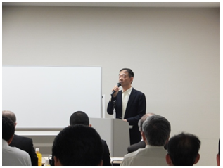 天野所長による閉会のあいさつ