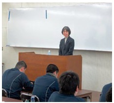 食肉学校での授業