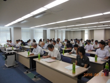 県澱連夏期研修会の様子