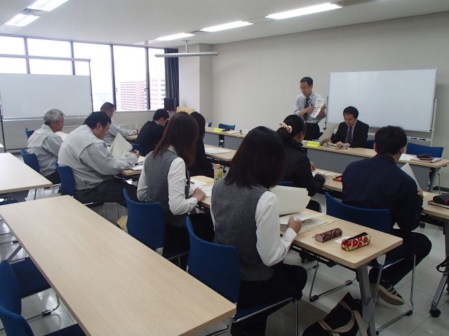 新任者向け説明会の様子