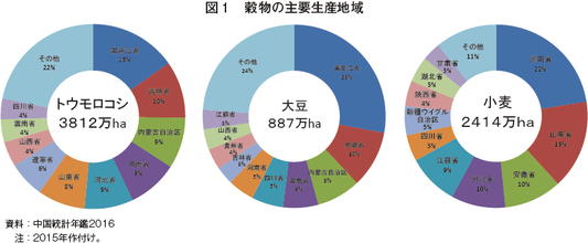 中国の穀物需給動向