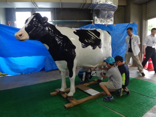 体験コーナーの様子