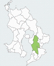 図1 鹿屋市の位置