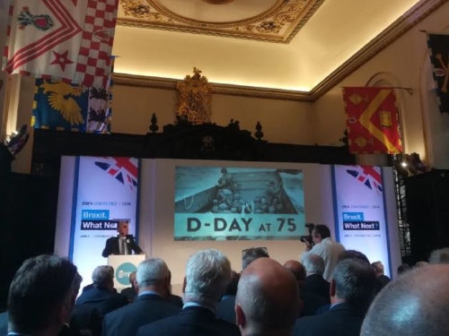BMPA主催のBREXITをテーマとした会議の様子。英国を中心に欧州各地から関係者100名程度が集まった。