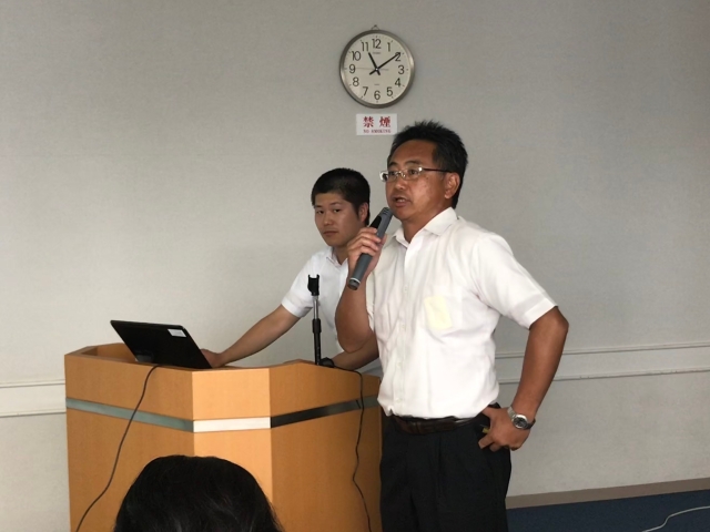 竹牟禮穣研究専門員からの講演