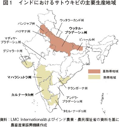 インドにおける砂糖の生産動向および余剰在庫解消への取り組み 農畜産業振興機構