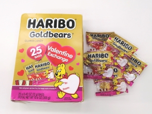 バレンタイン仕様のグミ